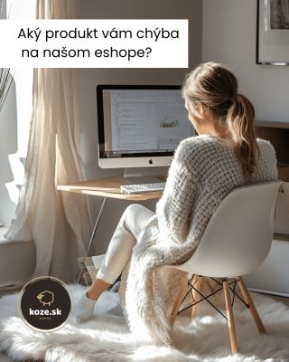 📢 Čo vám chýba na našom e-shope? 🤔 Máme pre vás kvalitné ovčie kožušiny, paplóny a vankúše, ale možno existuje niečo, čo...